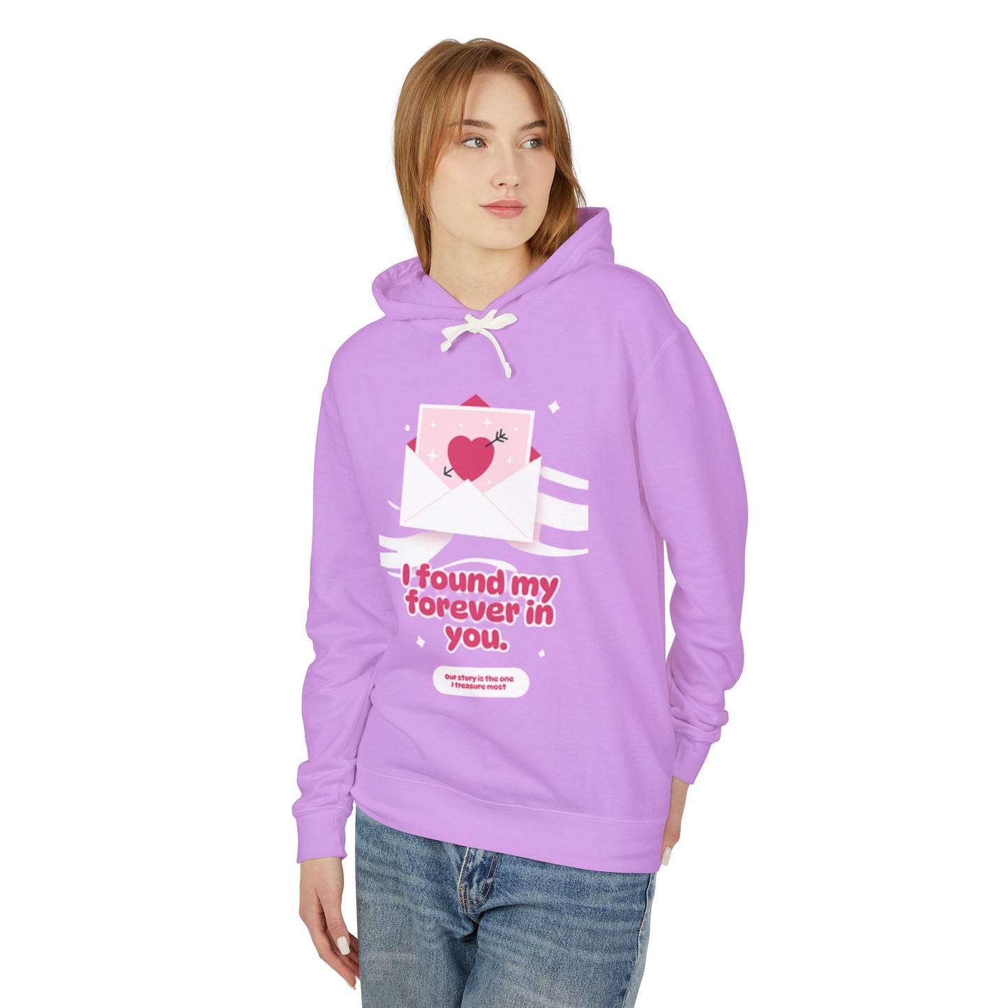 Unisex Lightweight Hooded Sweatshirt