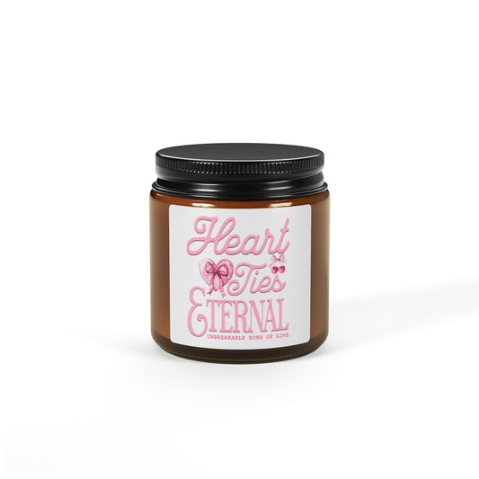 Scented Soy Candle (Multi-Size, Amber Jar)